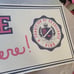 RARE VS Pink Store Dressing Room Sign Prop Display Decoration Wall Art Poster