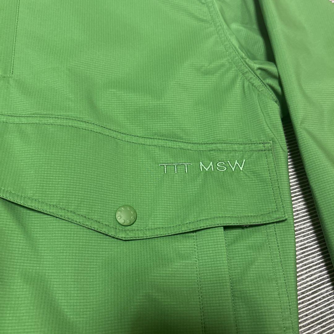 キ　ttt msw nylon jacket TTT MSW Nylon Jacket Green M