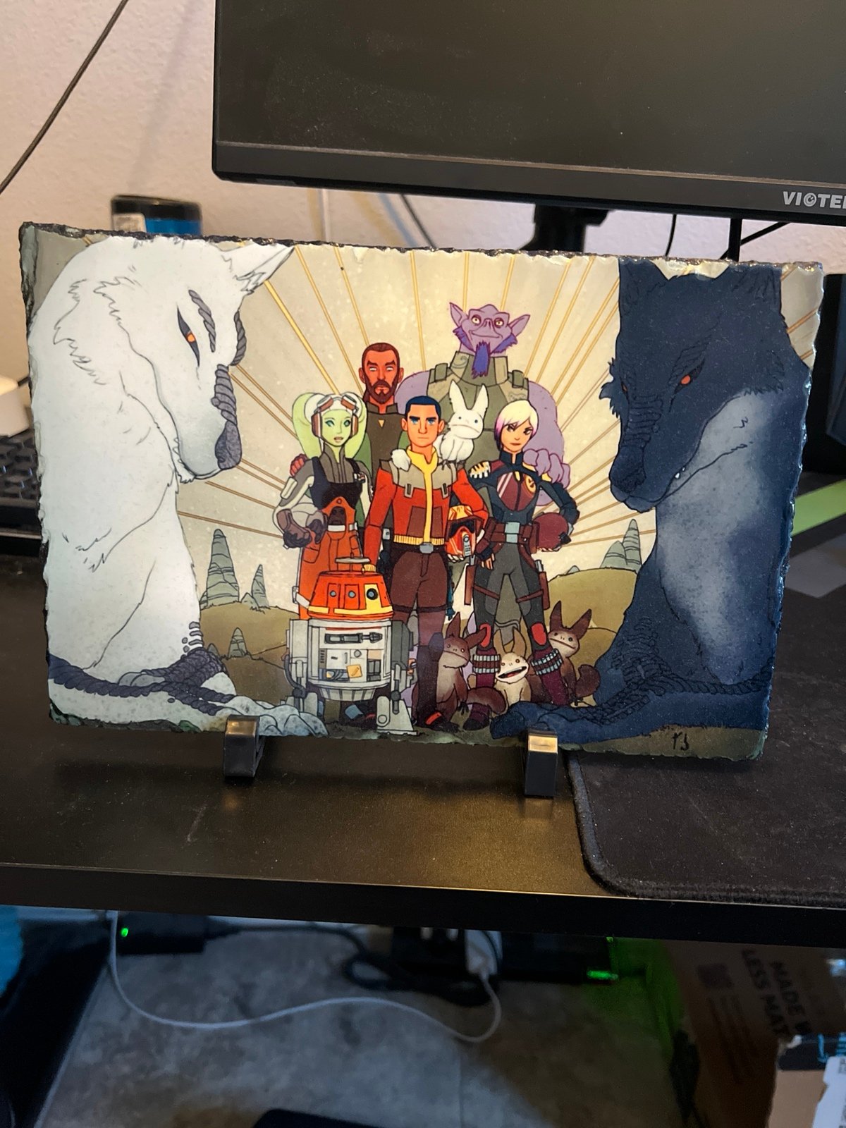 Star Wars Rebels Family Stone Slab