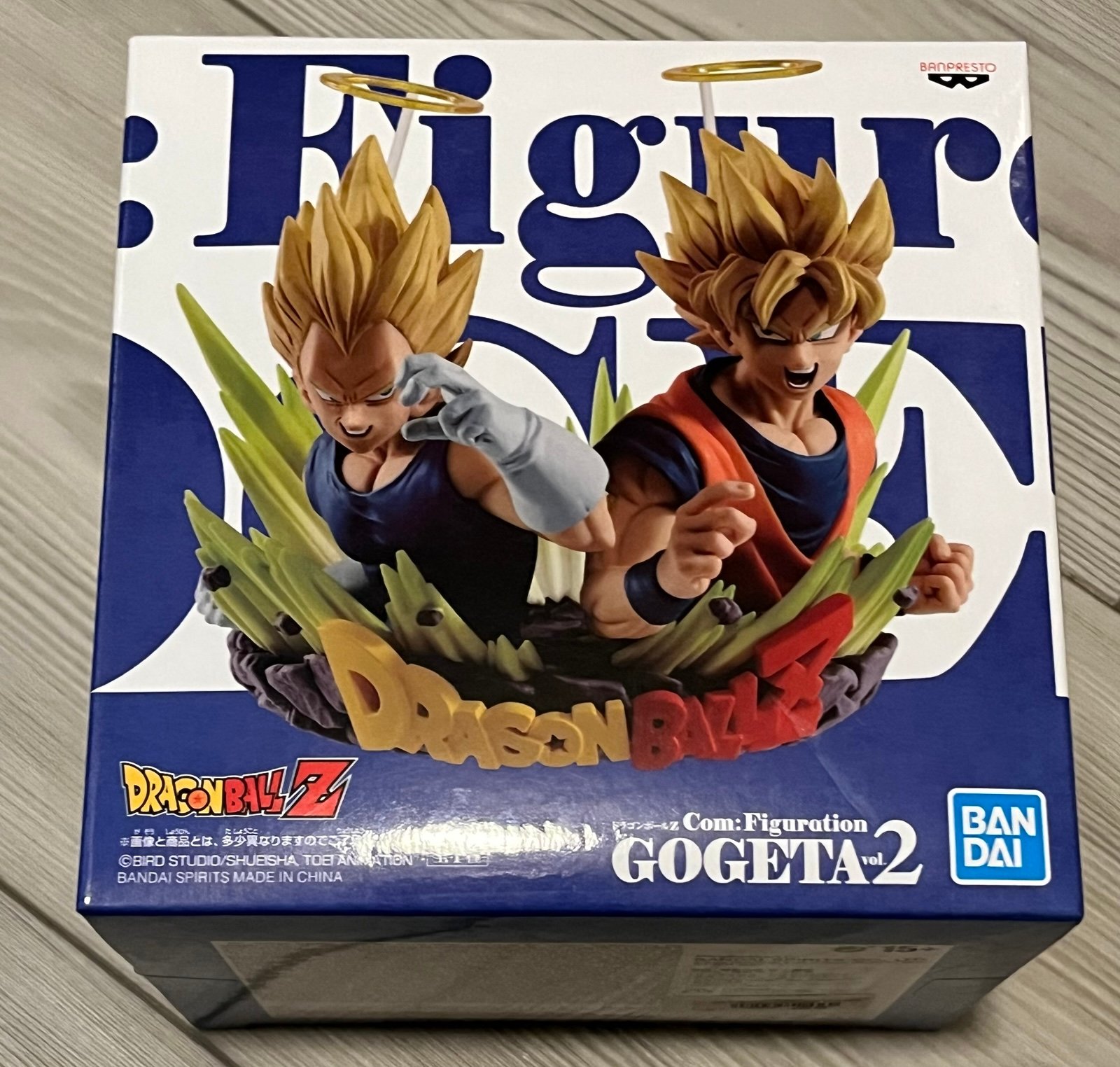 Dragon Ball Z Com:Figuration Gogeta Vol.2 Super Saiyan Vegeta & Goku figure