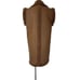 BLANK NYC Touch And Go Vest in Brown XSmall Womens Vegan Coat Faux Fur leather