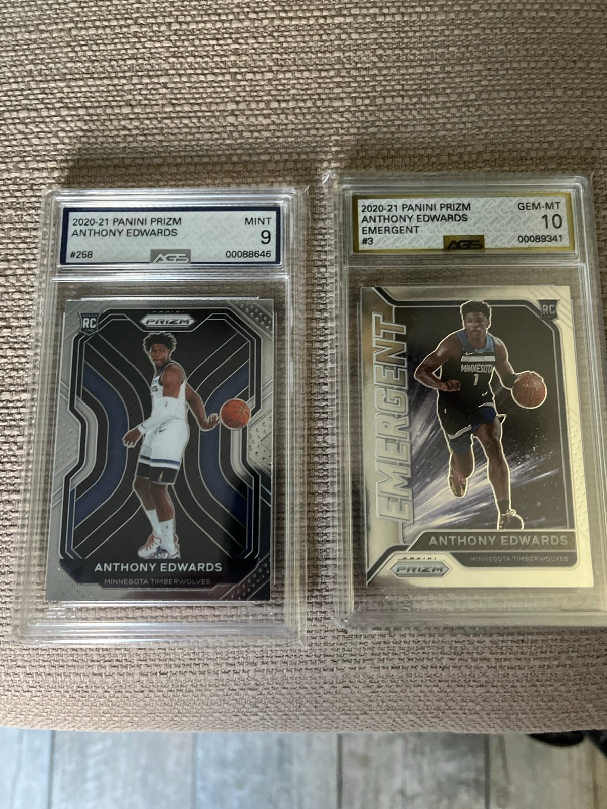 anthony edwards rookie