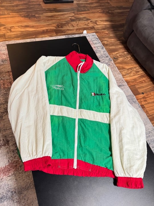 Vintage Mexico Atlética Track Jacket Large