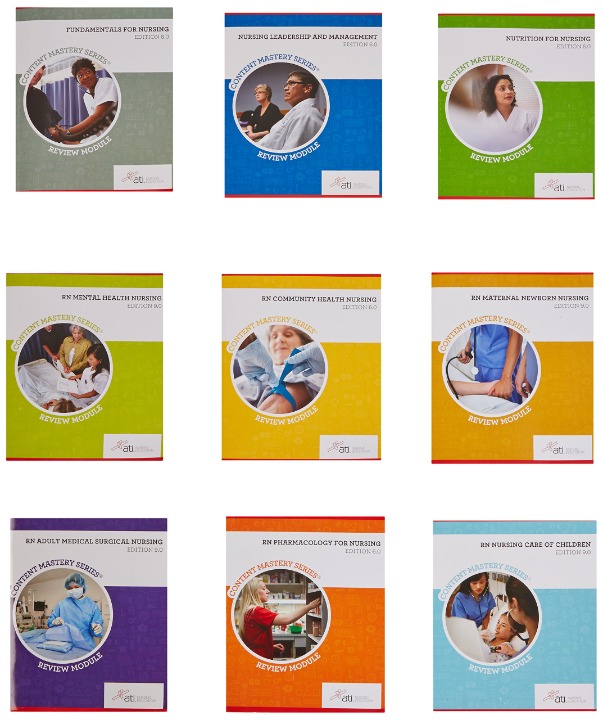 ATI Nursing Books (9)