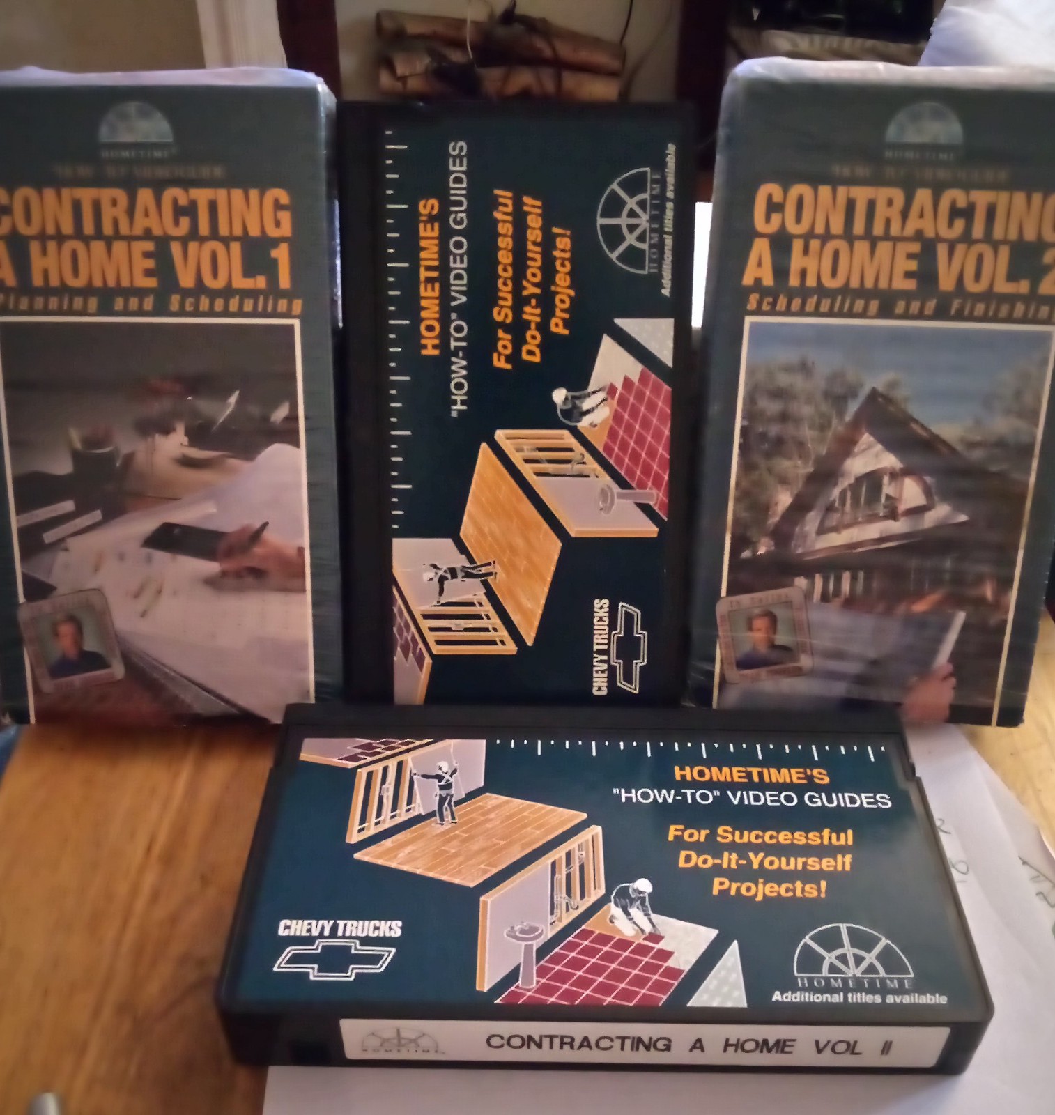 VINTAGE HOMETIME VIDEO CONTRACTING A HOME VOL 1 & 2