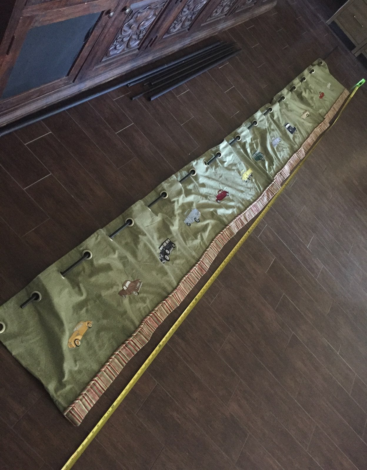 Massive Curtain valance Custom Made