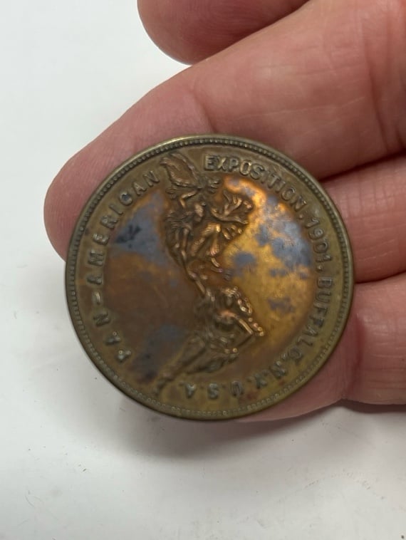 Original 1901 Pan American Exposition, Buffalo, N.Y. Coin/Token
