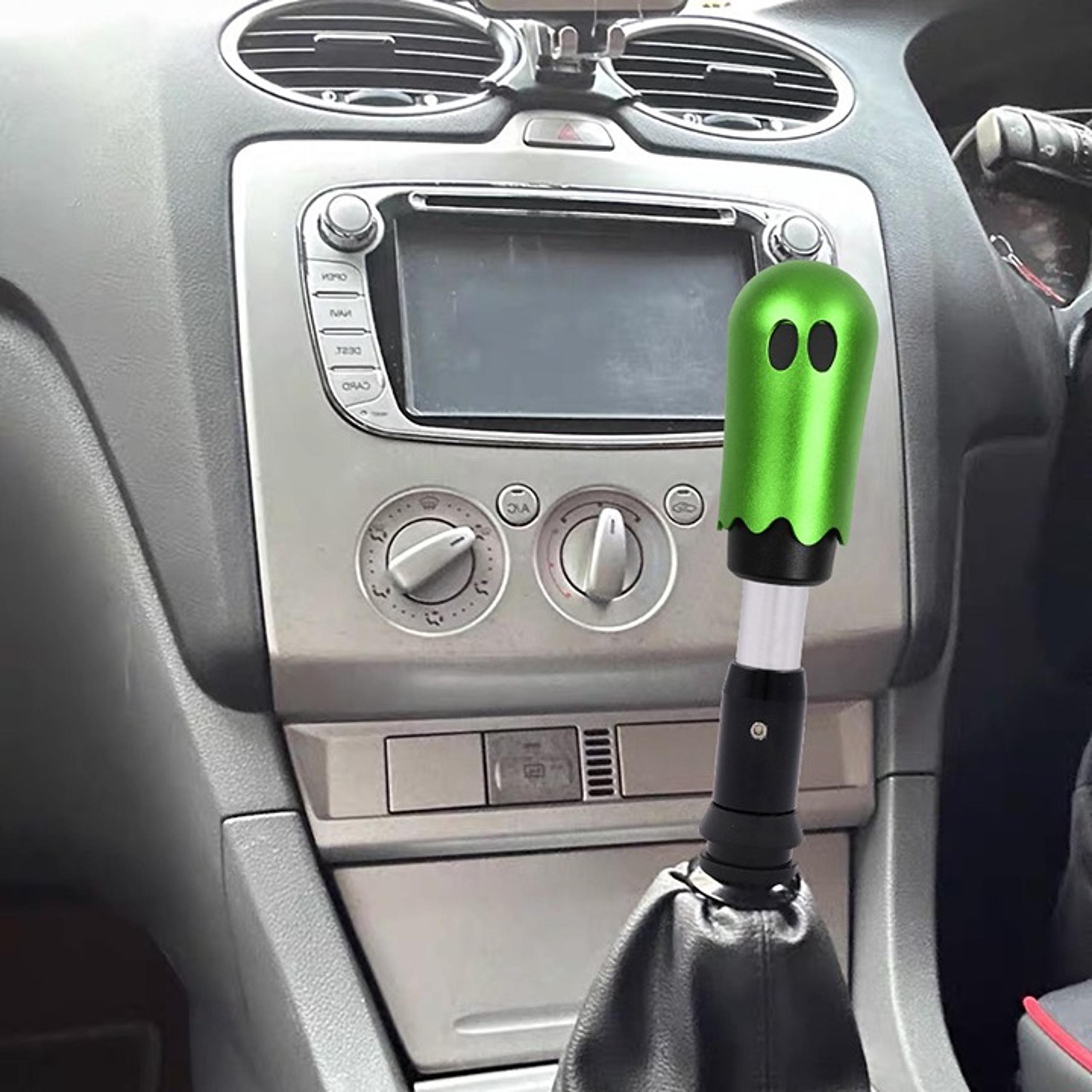 New Universal Ghost Aluminum Green Automatic Gear Shift Knob Shifter Lever Head