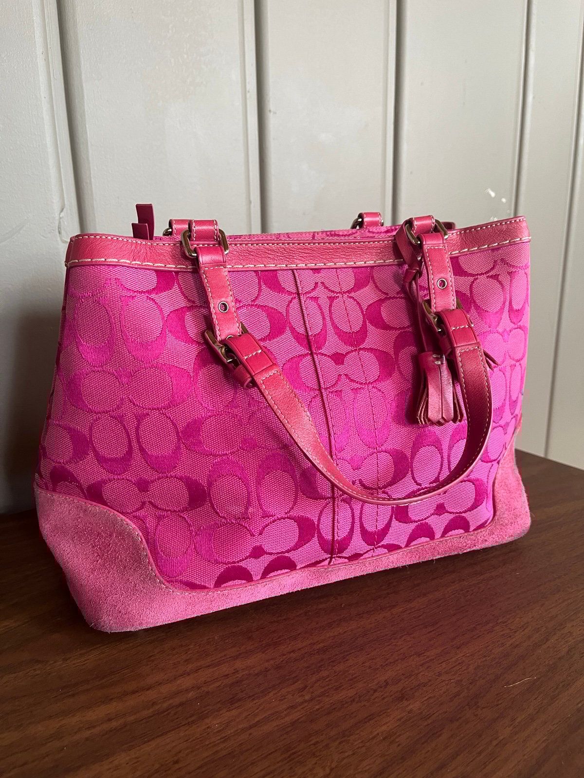 Pink Coach Bag