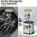 Stainless Steel Flatware Organizer for Countertop