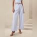 NWT! Banana Republic Linen-Blend Wide-Leg Pleated Trouser - Size 10
