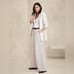 NWT! Banana Republic Linen-Blend Wide-Leg Pleated Trouser - Size 10
