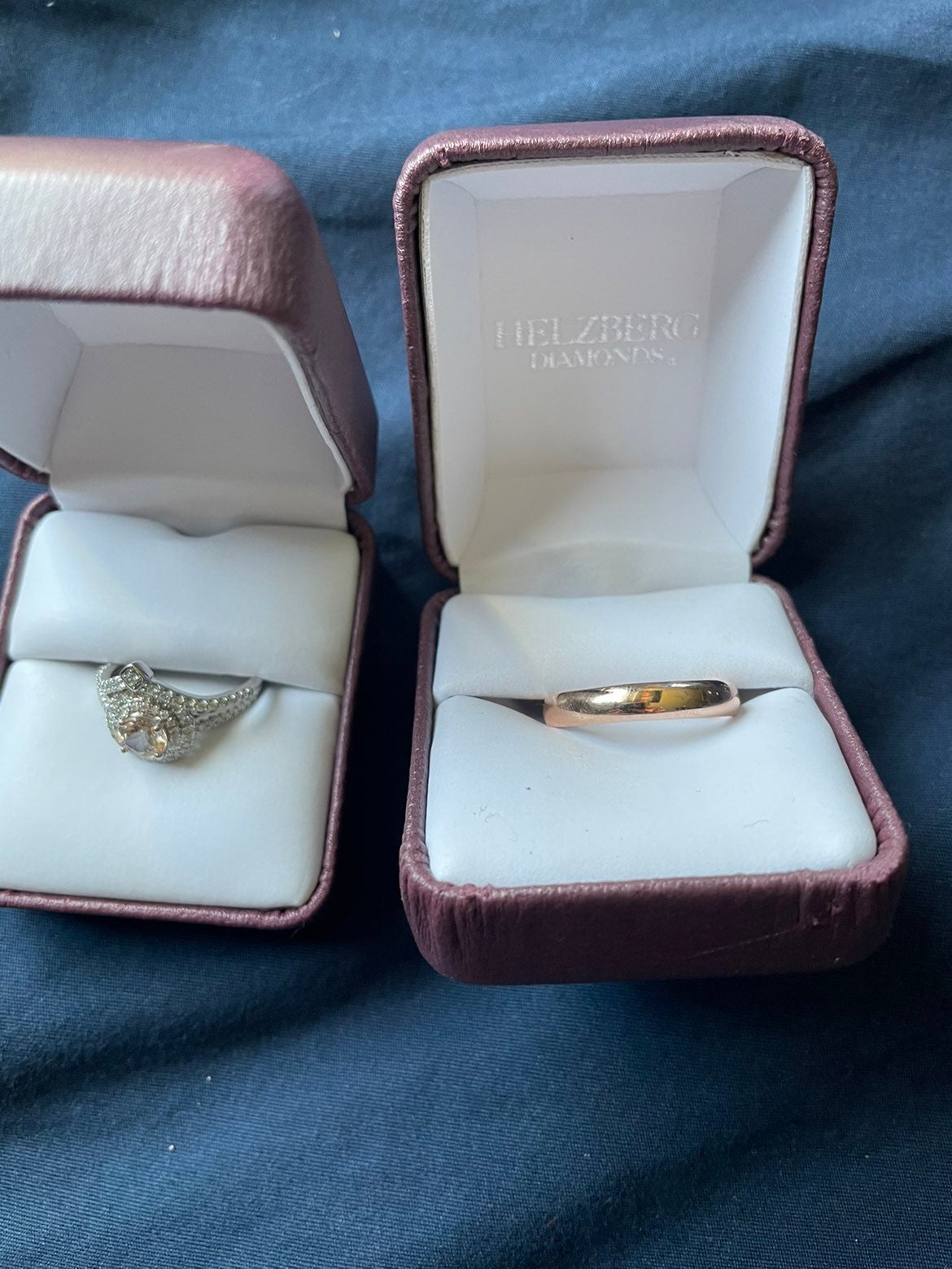 Bride and Groom wedding rings