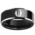 Star Wars Black Stainless Steel Ring