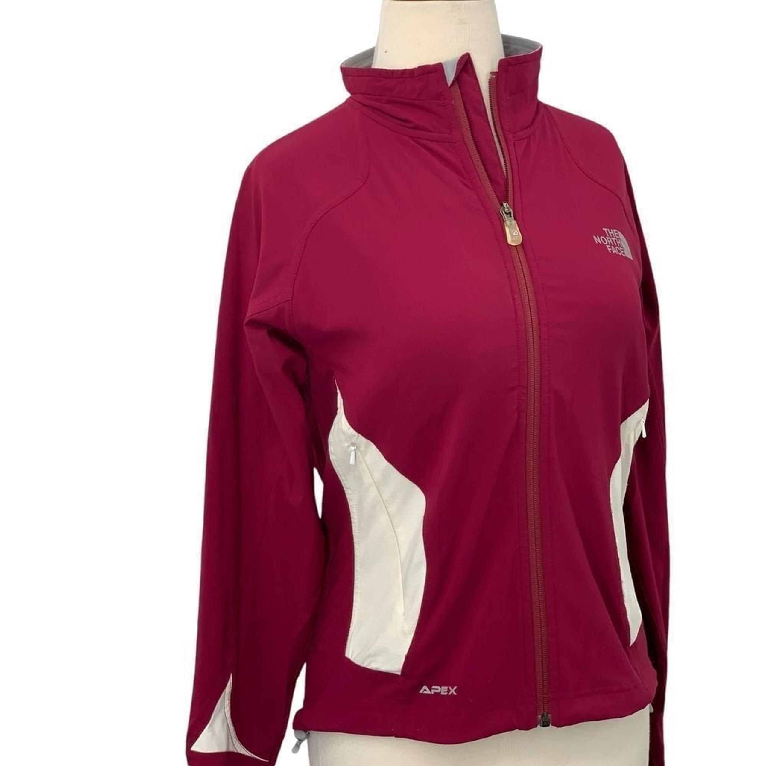 The North Face Apex Flight Series Womens Fushia Athletic Full-Zip Jacket Size S