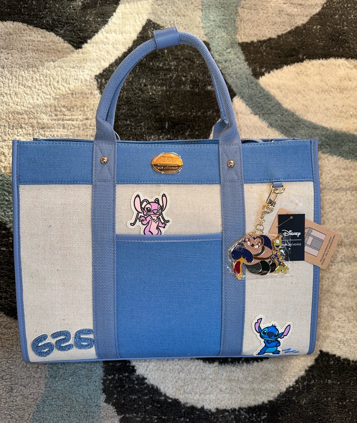 Disney Lilo & Stitch Experiment Cousins Tote Bag