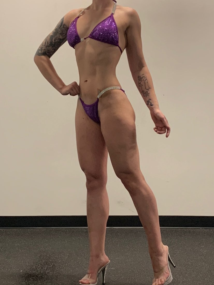 Purple Competition Bikini