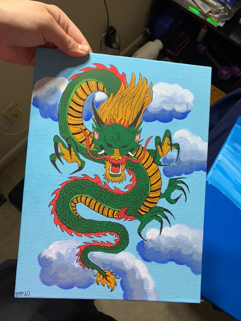 Dragon painting