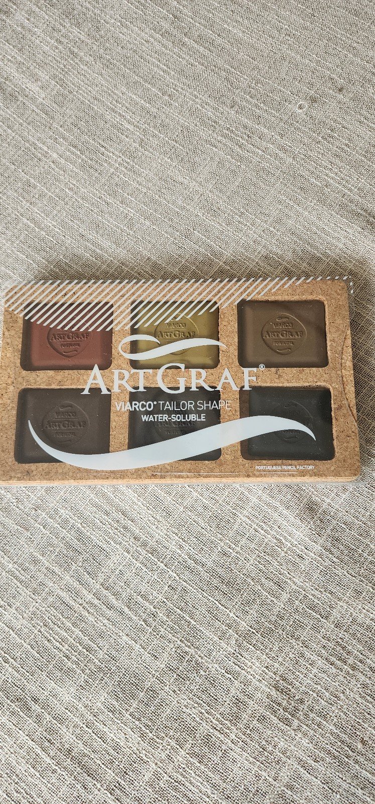 ArtGraf Viarco Pigmented Tailor Chalk Set - Earth Tone Set of 6 NEW/Never Used