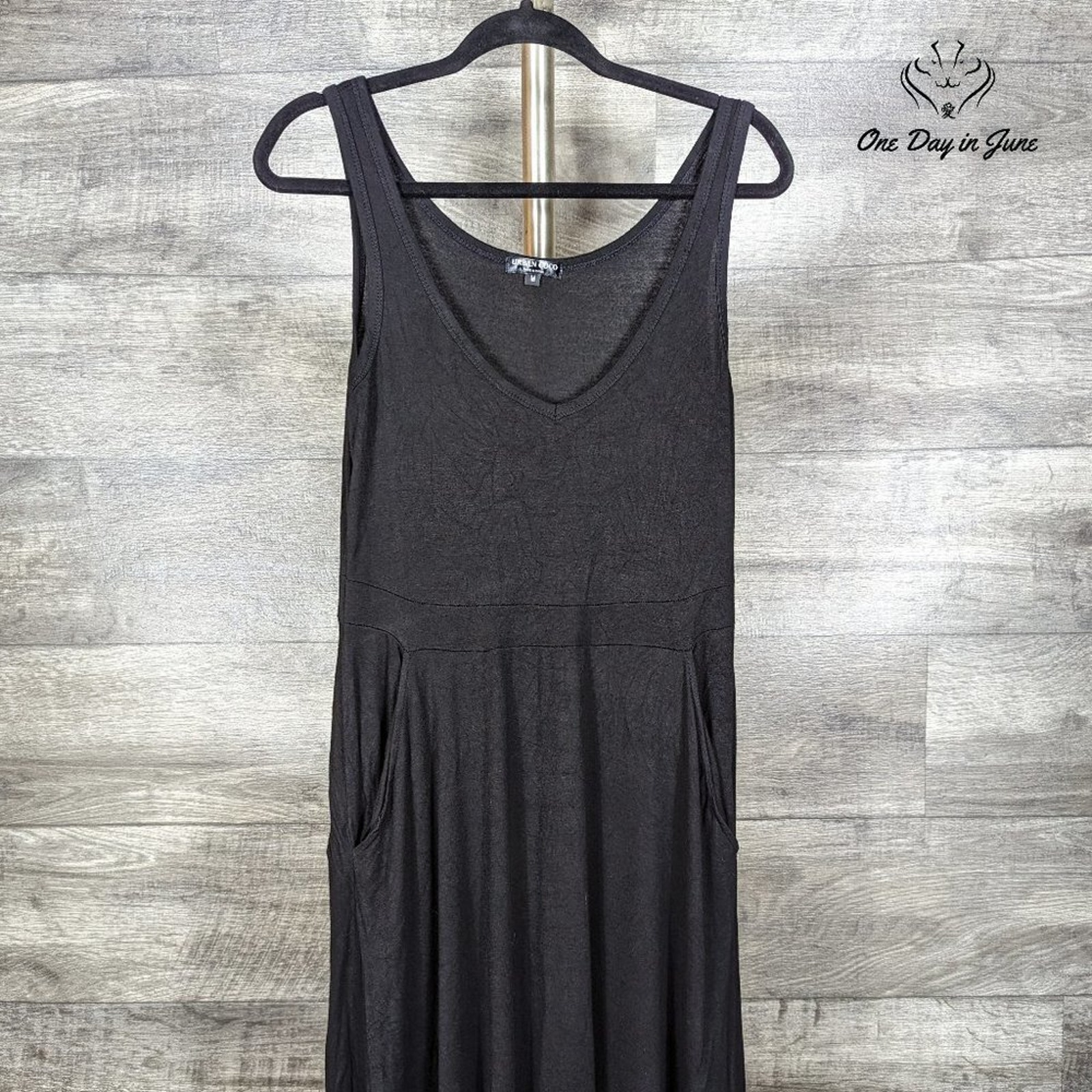 Urban Coco Sleeveless Shirt Pocketed Dress Size M