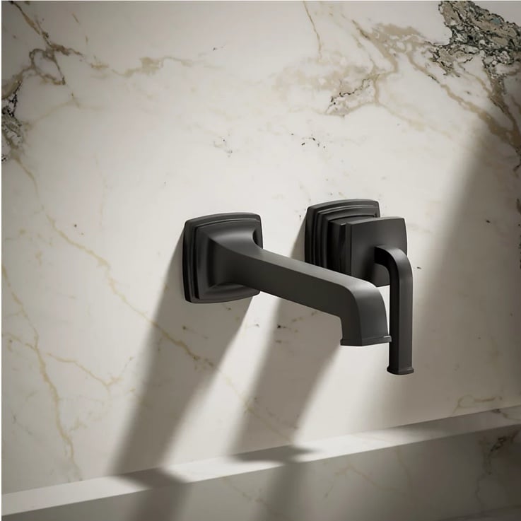 Kohler Riff - Wall-mount single-handle bathroom sink faucet, 1.2 gpm