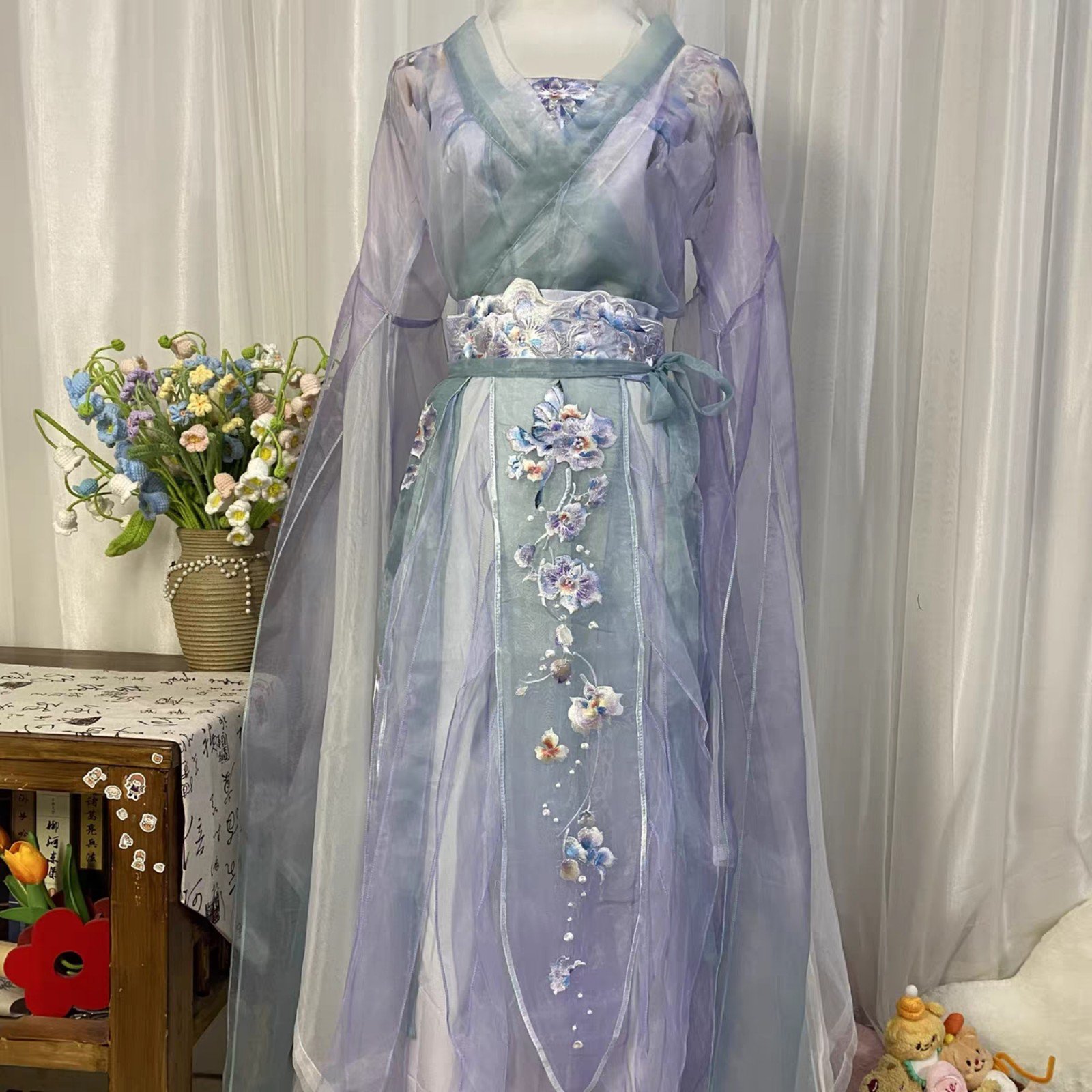 Brand New Chinese Hanfu Full Set