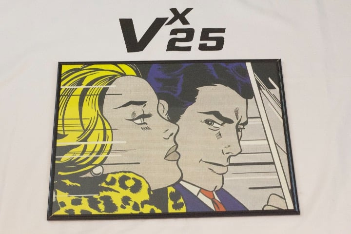 In the Car 1963 by Roy Lichtenstein Art Print Pop Framed Poster 16x20 inches