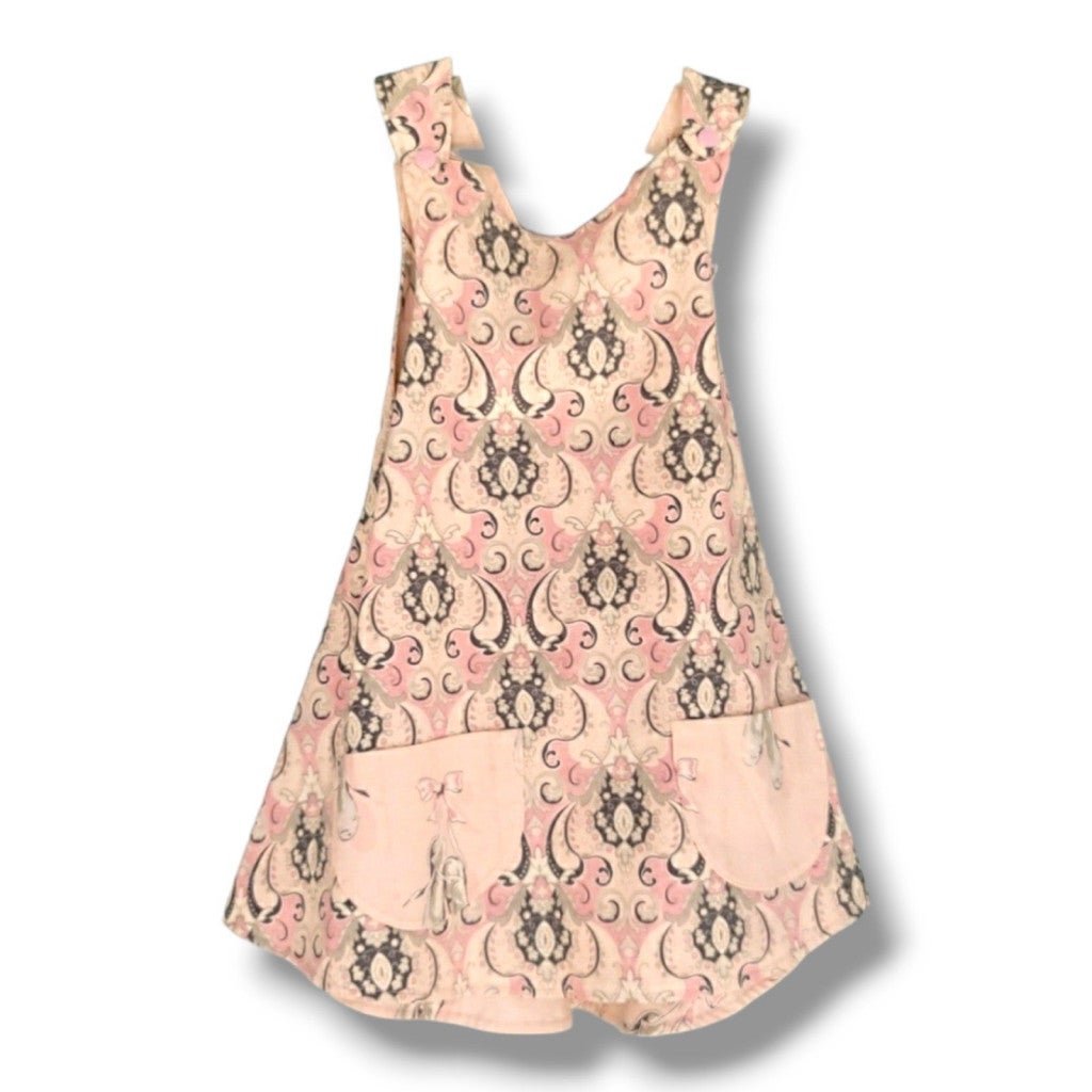 I Am Naturals Reversible Adj. Wrap Cotton Dress With Pockets - Size Medium 2-5