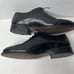 Bostonian Impression Black Leather Cap Toe Dress Shoes Mens Size 9.5 EEE