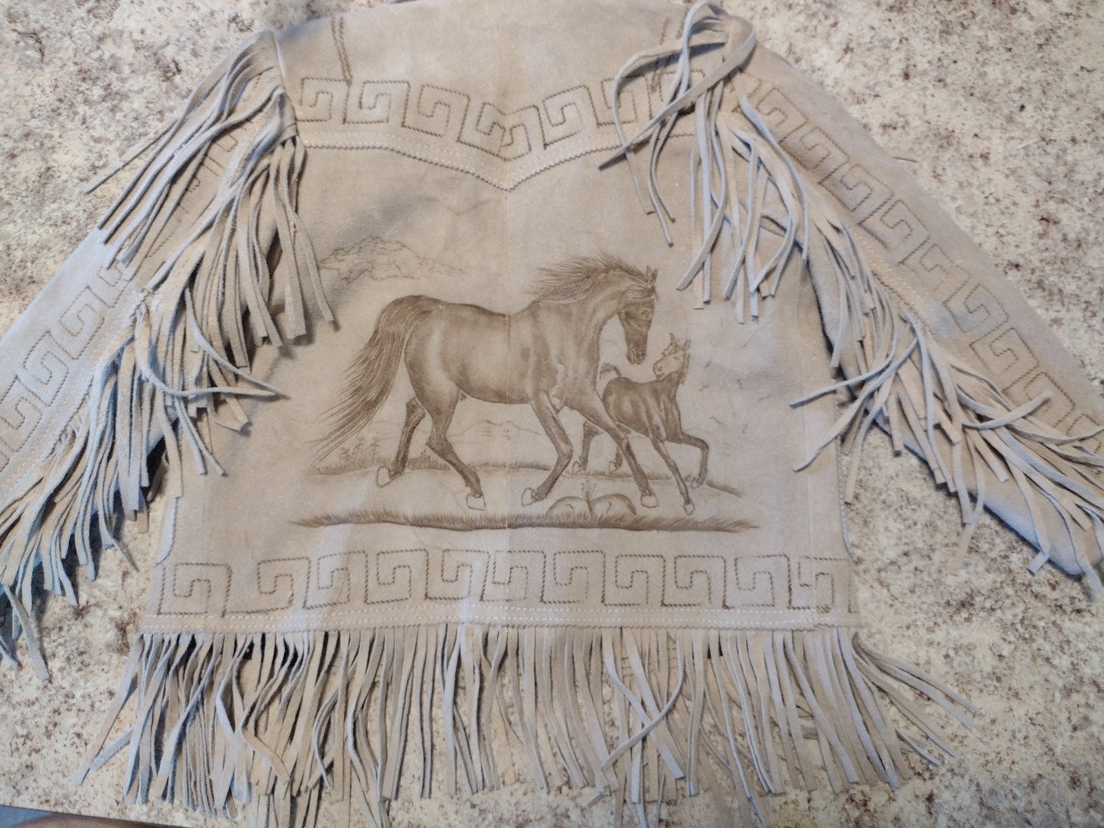 Alex cowboy western horse leather jacket 6