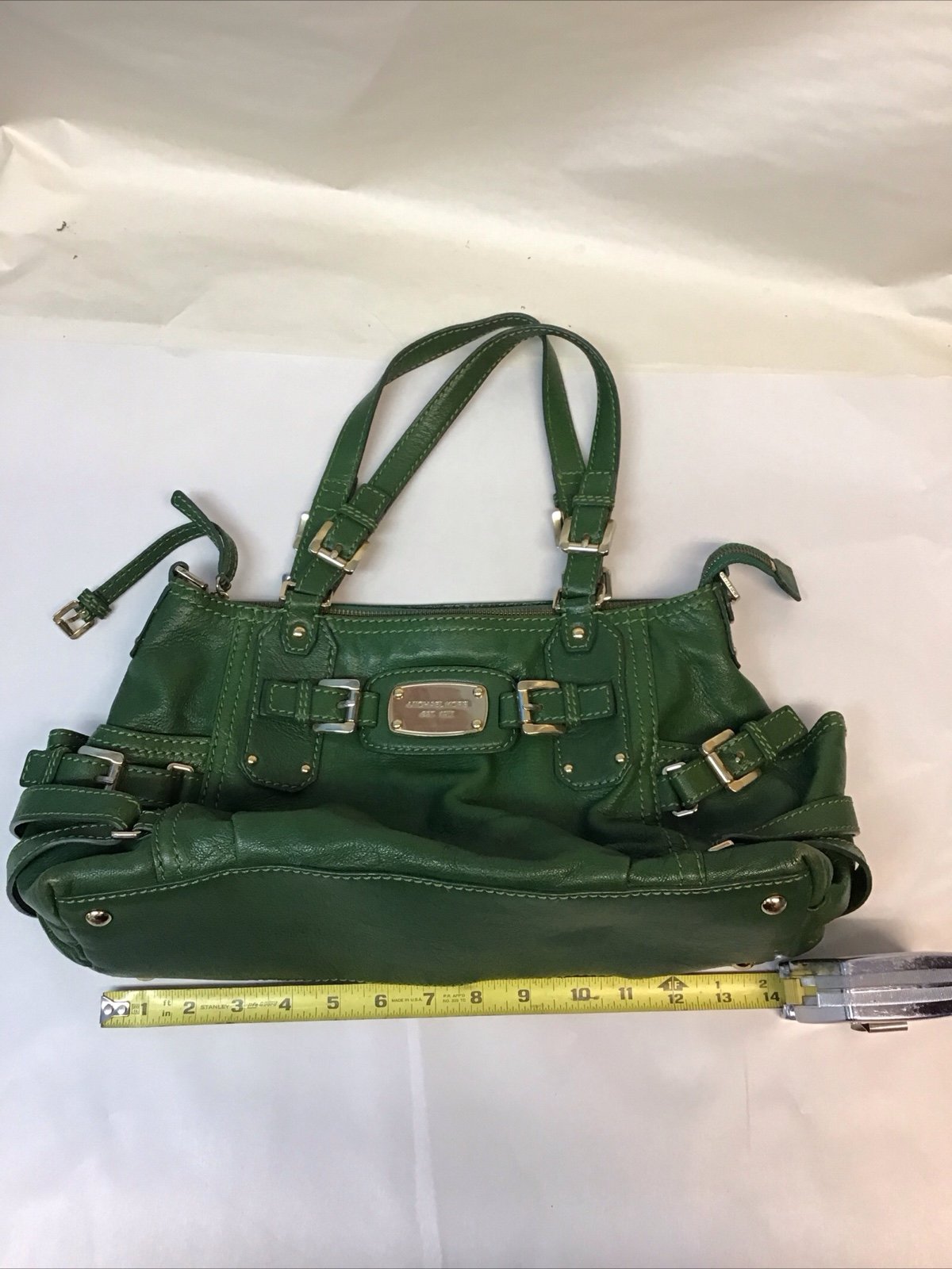 Michael Kors Kelly Green Buckle Bag *READ*