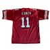 Official NFL San Francisco 49ers Red Jersey #11 A. Smith 60th Anniversary