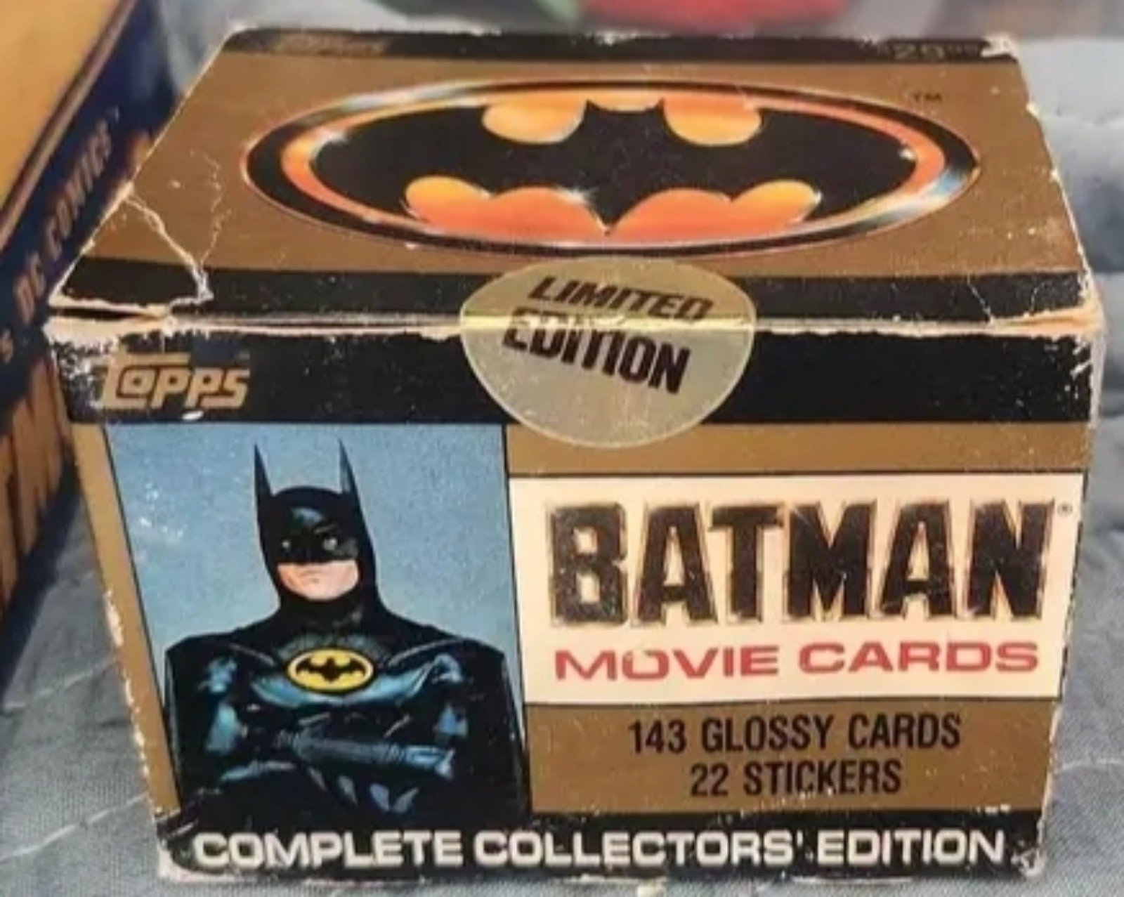 1989 Topps Batman Movie Cards Complete Collectors Limited Edition!SEALED!!