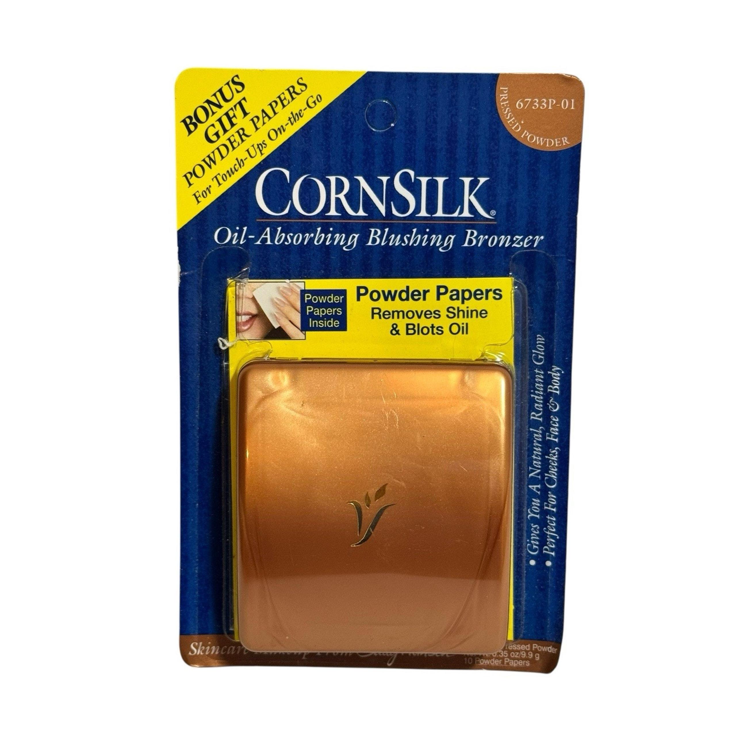 Vintage Cornsilk Oil Absorbing Blushing Bronzer, 6733P-01 Pressed Powder - Sally Hansen