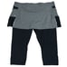 Athleta Be Free 2 in 1 Athletics Skirt and Leggings 2X Charcoal Black 212397