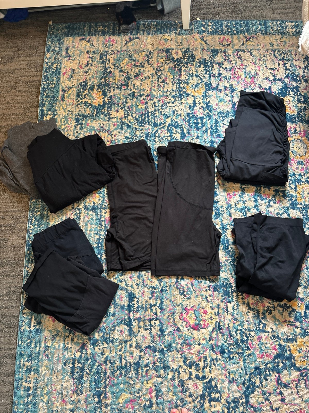 Maternity leggings and shorts