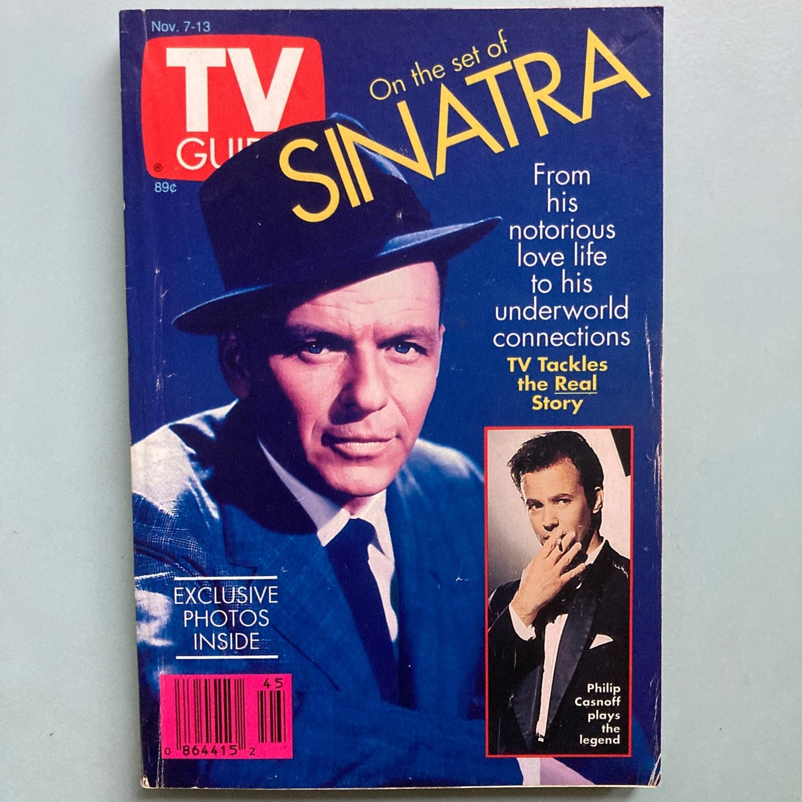 TV Guide November 7 1992 Philip Casnoff Frank Sinatra No Label Ever NewHampshire