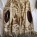 Genuine Leather Made in Mexico Horse Art Poncho Handmade Suede