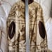 Genuine Leather Made in Mexico Horse Art Poncho Handmade Suede