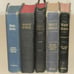Lot of 5 Antique Biblical Faith Bibles