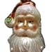 NEW Waterford Holiday Heirloom Santa Head Ornament