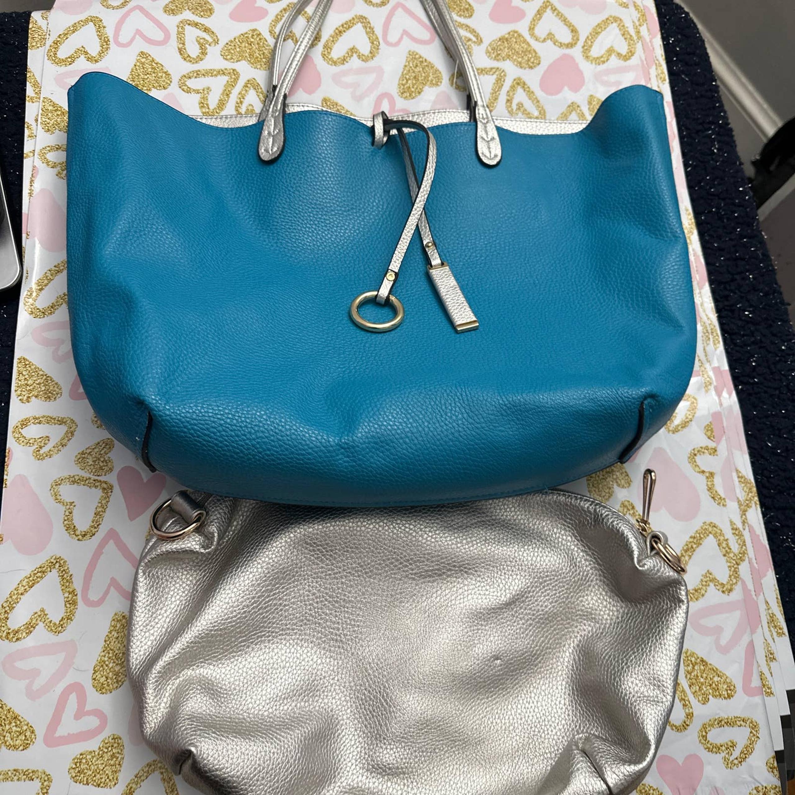 Charming Charlie reversible tote bag