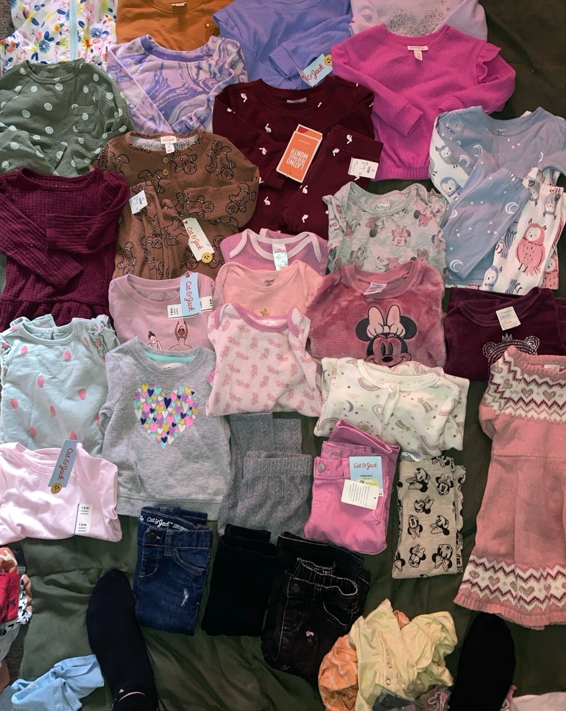 (P9) 18 months baby girl clothes