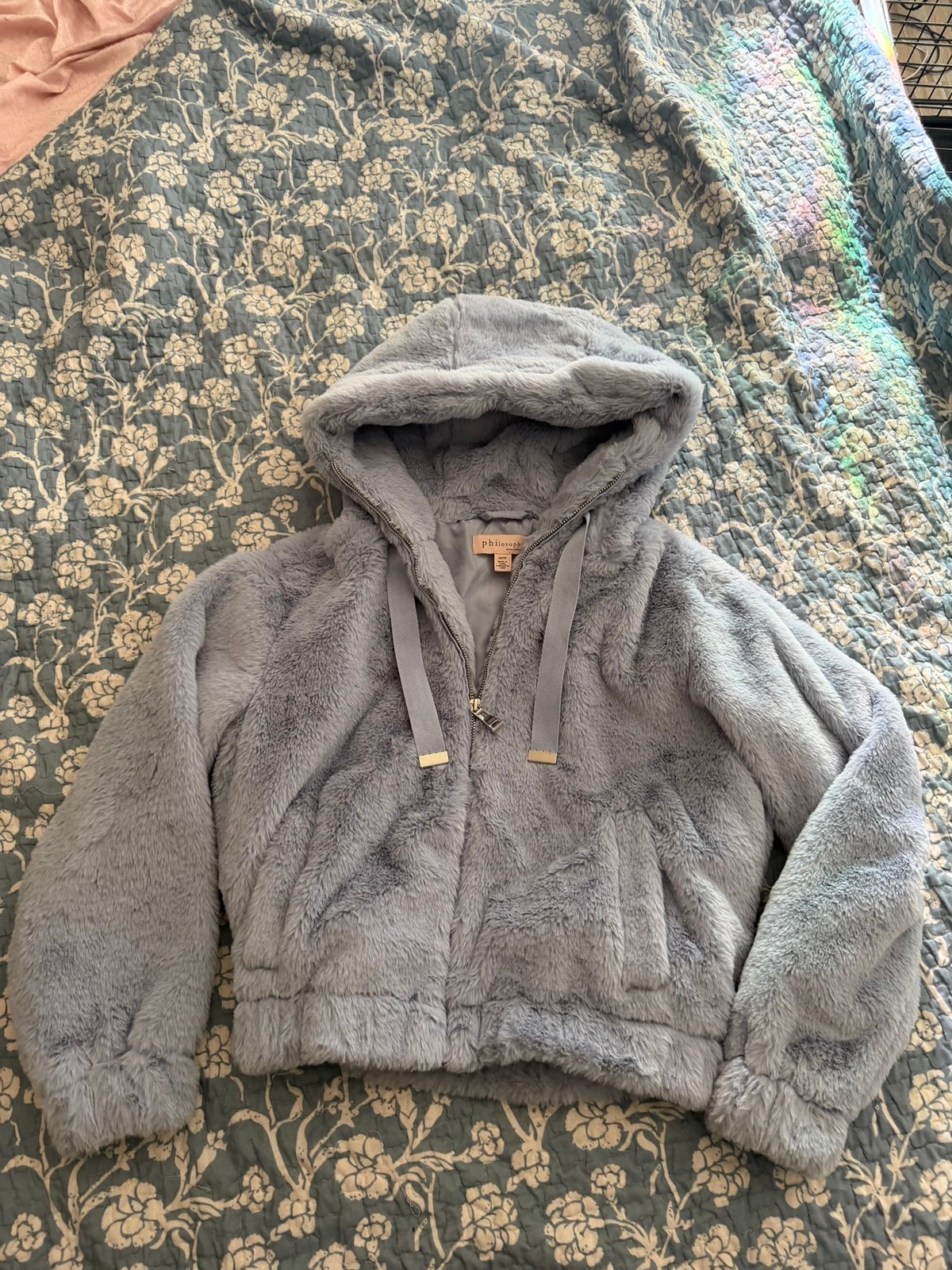 Fluffy philosophy coat