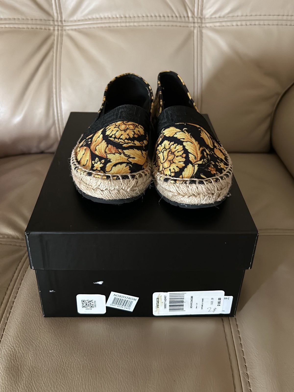 Girls toddler Versace shoes