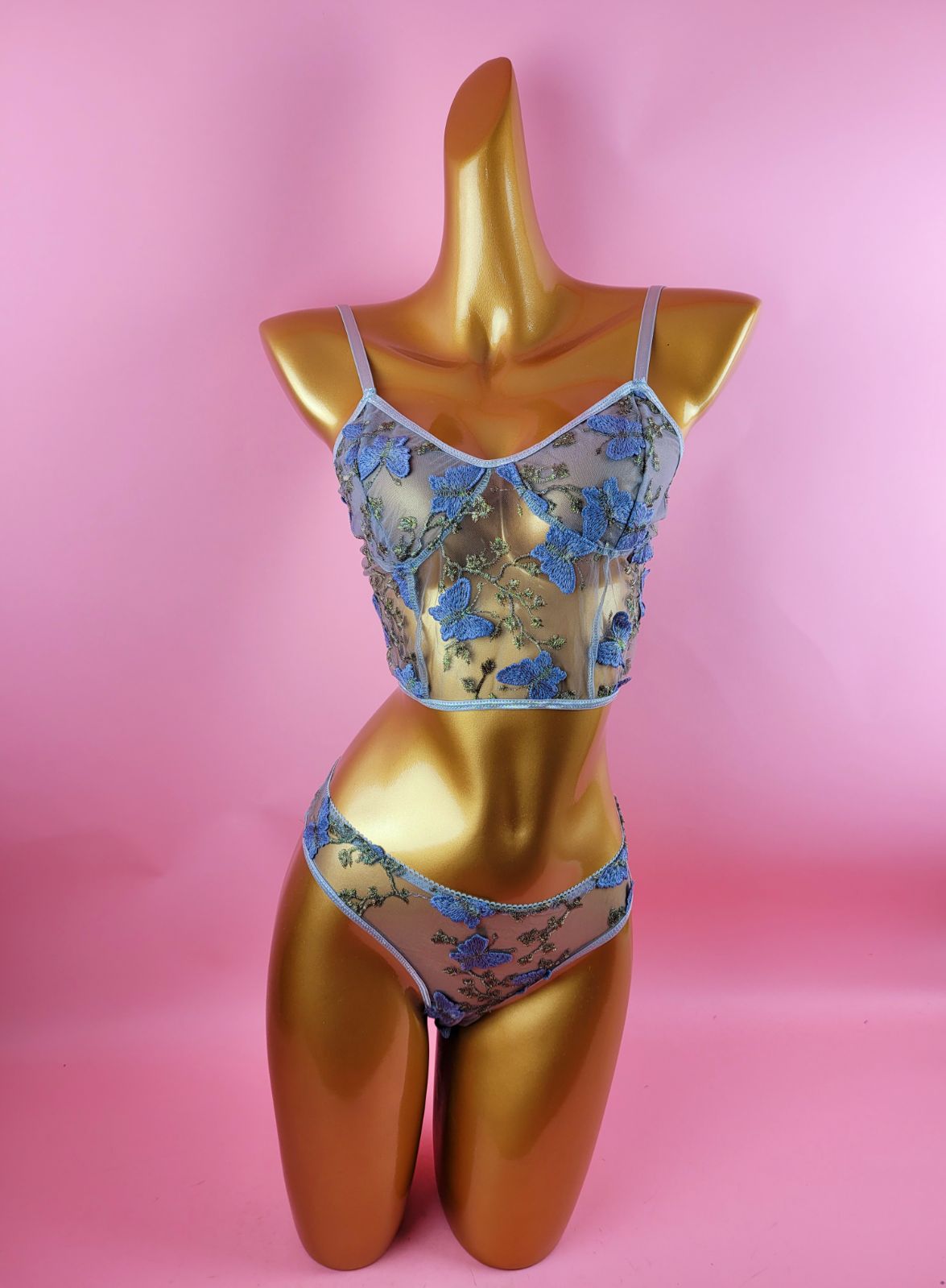 Mesh Lingerie Set