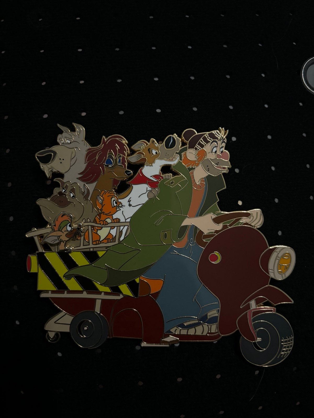 Oliver and company fantasy pin