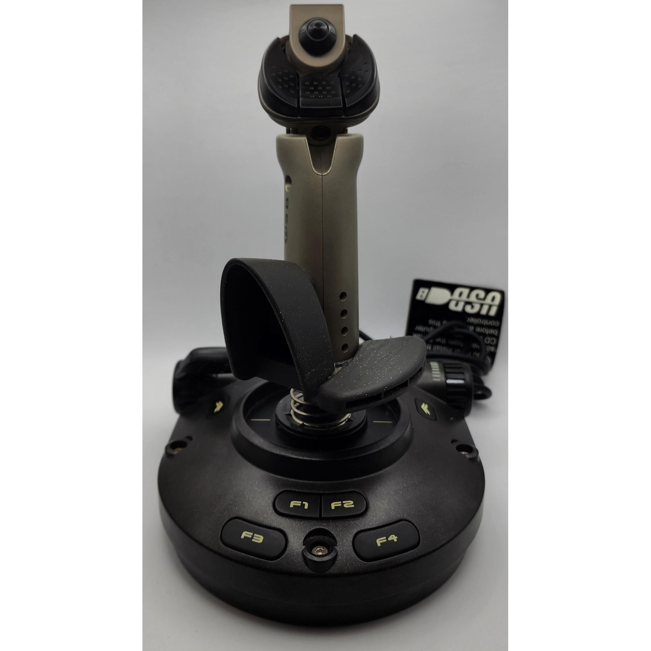 Saitek Cyborg 3D Gold USB PC/Mac Flight Stick Joystick Controller Tested