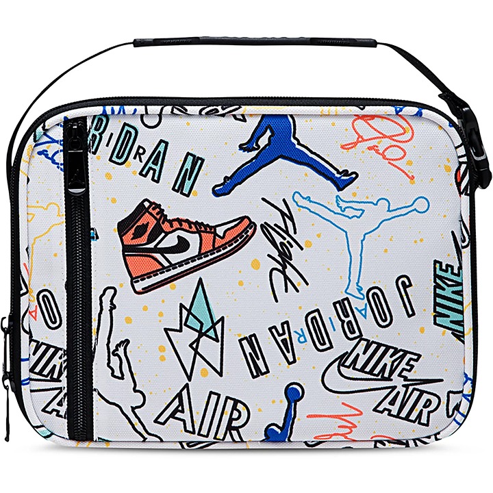 Jordan HBR Logo Lunch Bag, Color: White