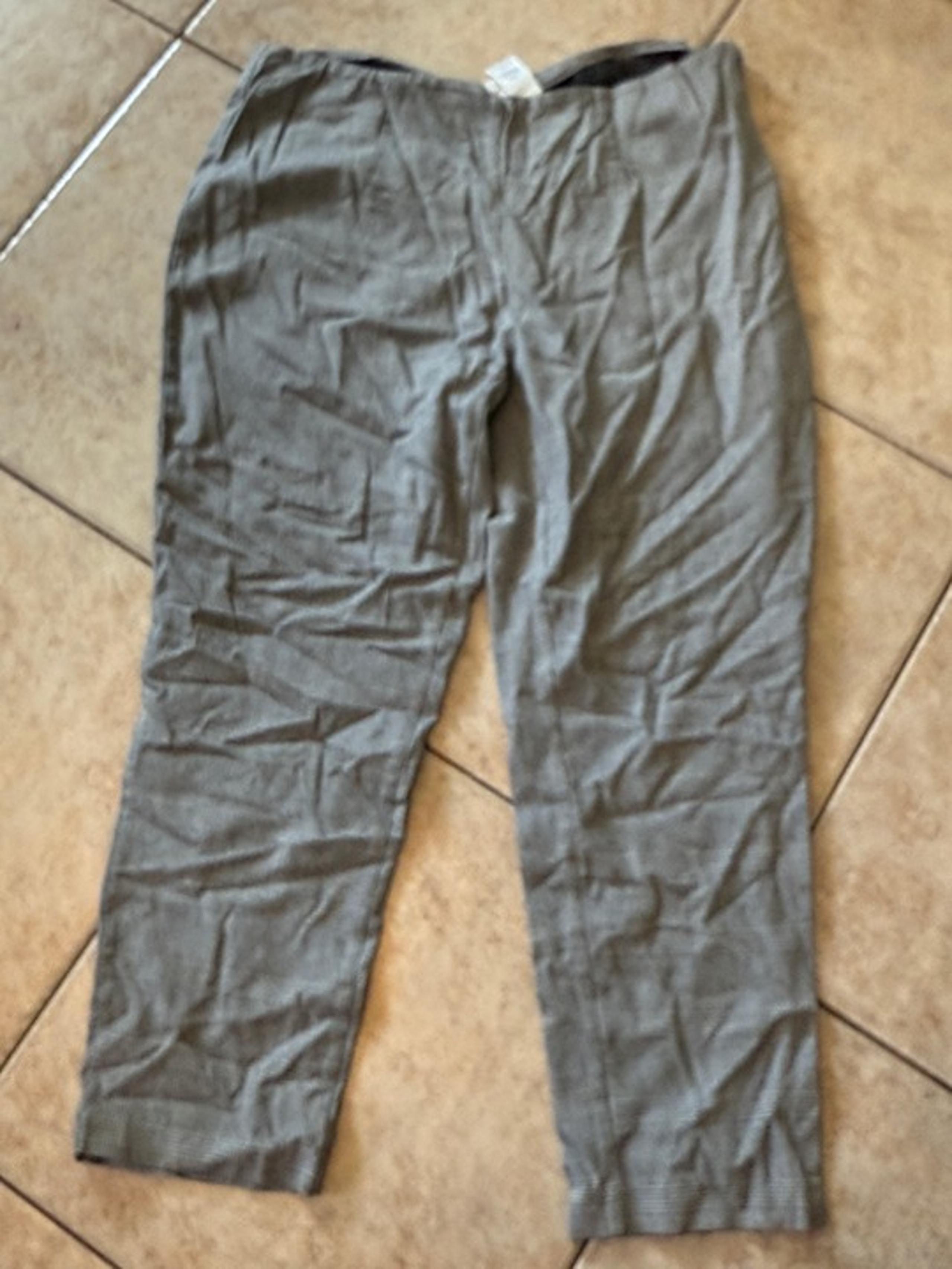 Time and Tru Pants Women's XL (16) Plaid Classic Pockets Side Zip (151)